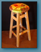Backless Stool: Fruits