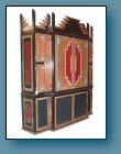 Large Entertainment Center With Native American Motif