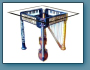 Musical Instrument Table Base